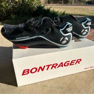 Bontrager Sonic Womens Road Shoe Black US 10.5 Cycling Bike BOA Tightening